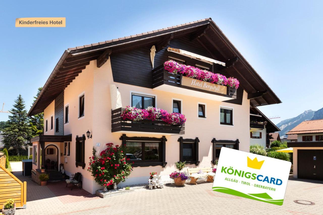 Hotel Garni Bergidyll - Adults Only Pfronten Exterior photo